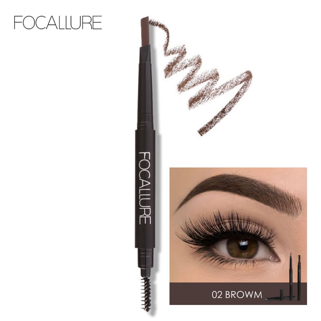 Waterproof Auto Eyebrows Pen -#2 Brown