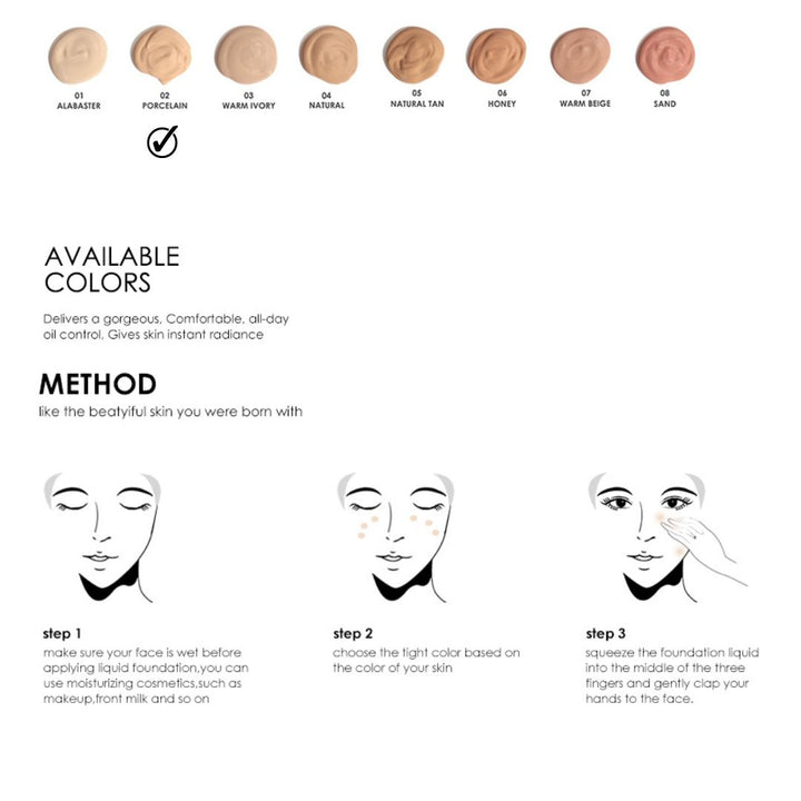 Skin Evolution Liquid Foundation -#2 Porcelain