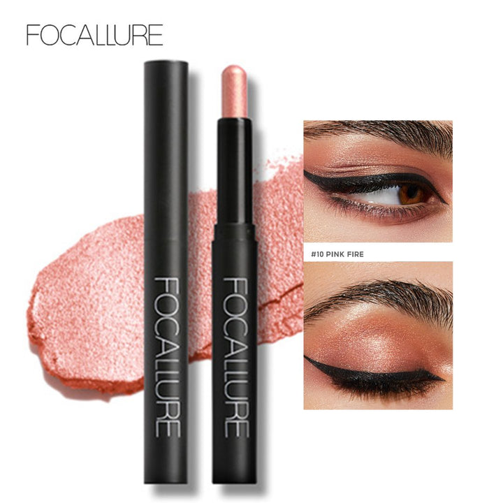 Shimmer Cream Eyeshadow Stick #10 Pink Fire