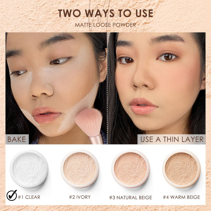 Matchmax Baking & Setting Powder #01 Clear