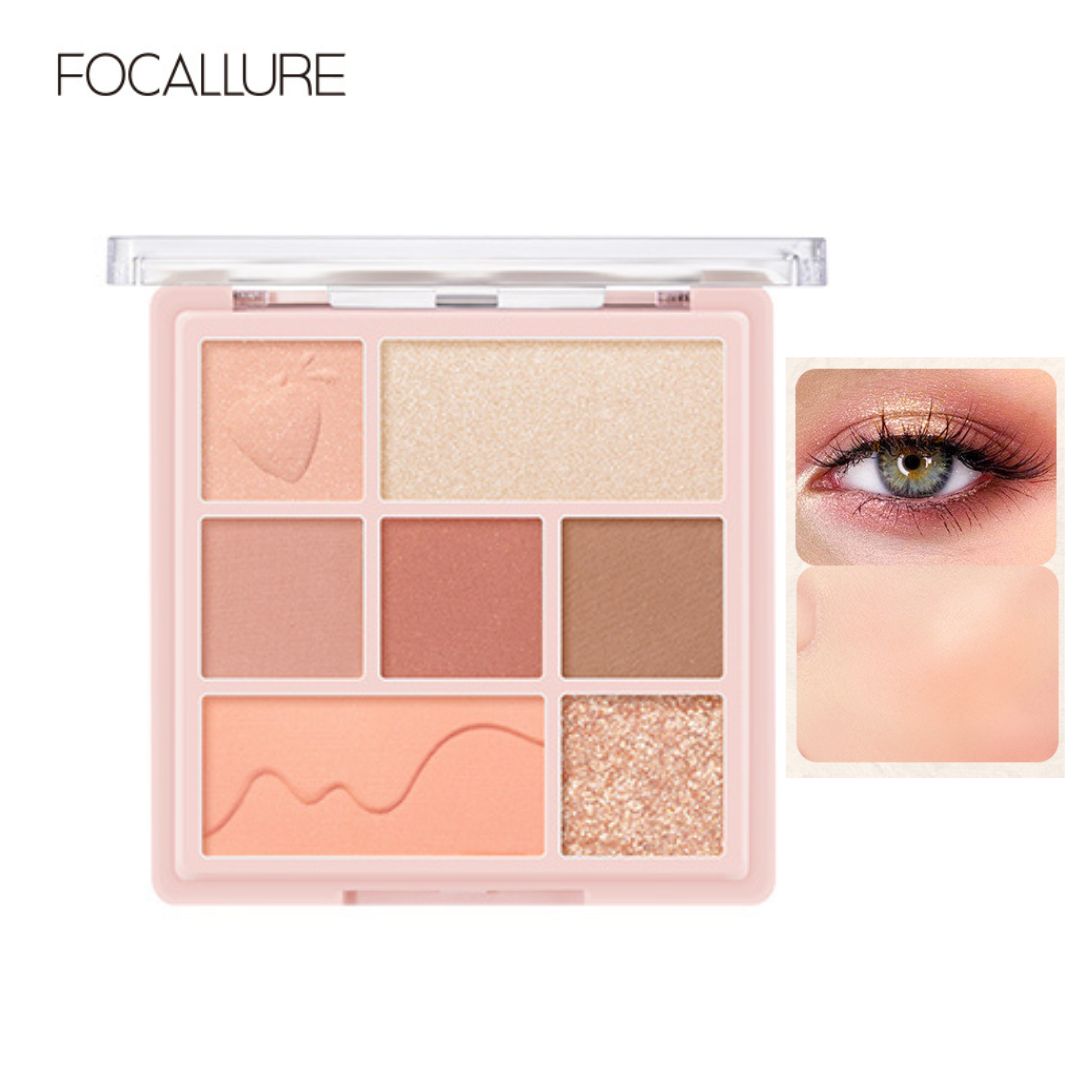 Multi Face Makeup Palette All In 1-#4 Strawberry Cheese Palette