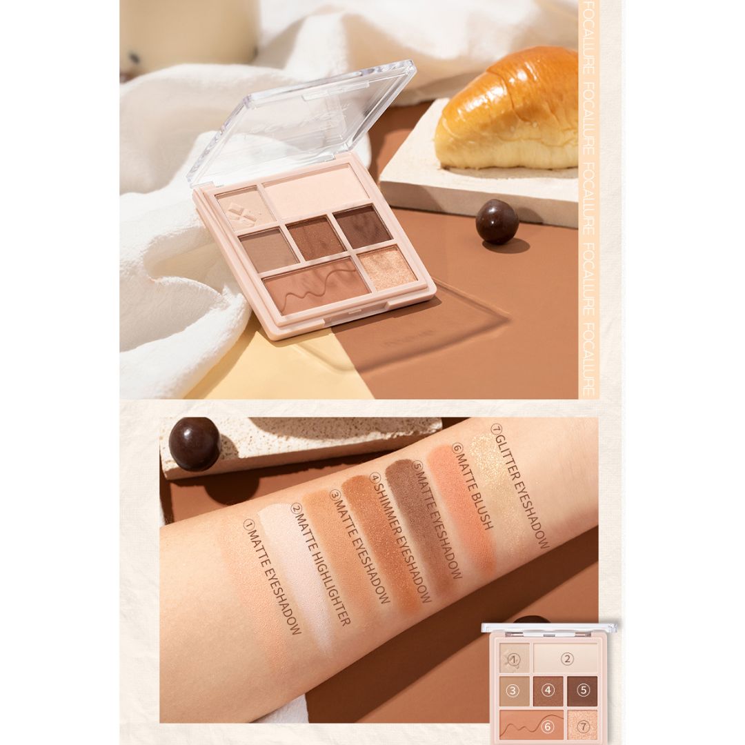 Multi Face Make Palette All In 1-#1 Chocolate Waltz