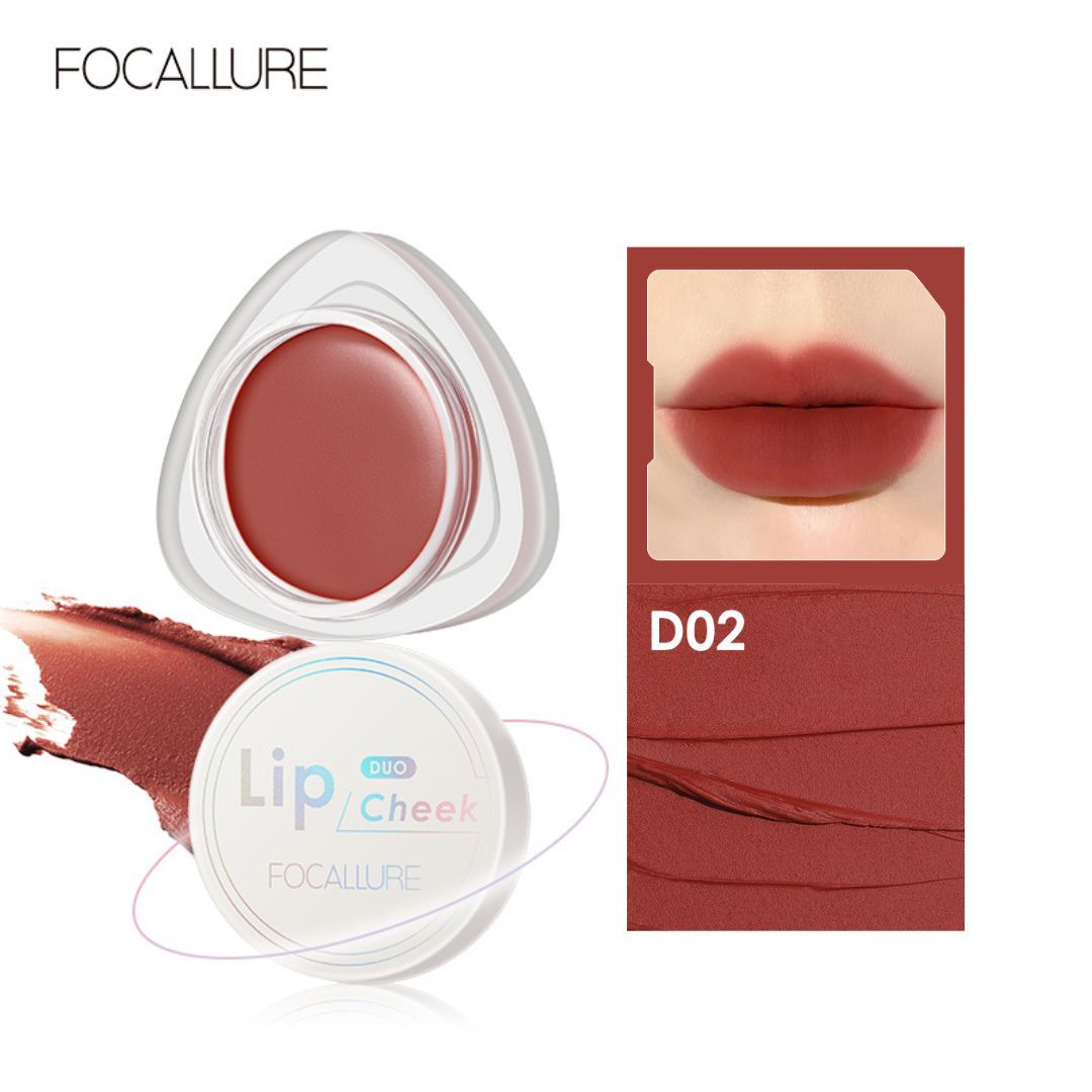 Velvet Hazy Matte Creamy Lip & Cheek Duo Lip Cream -D02