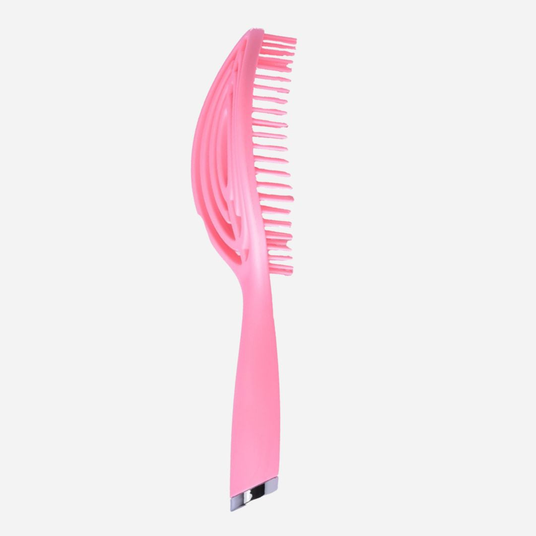 Wet Curly Detangling Hairbrush- Pink