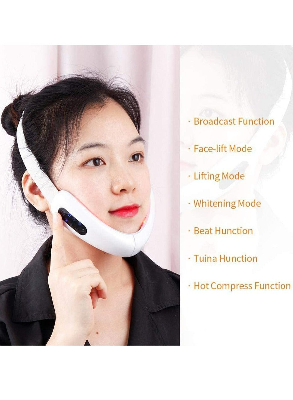 V- Face Shaping Massager Facial Lifting Machine Plus Dark Circle Removal Pen Vibration Wand