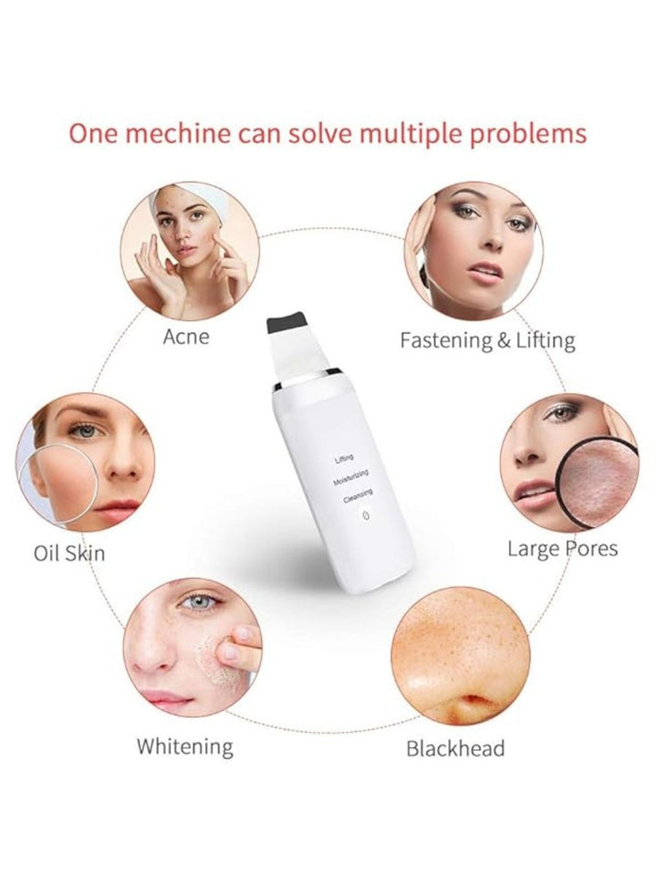 Professional Ultrasonic Deep Cleaning Facial Scrubber