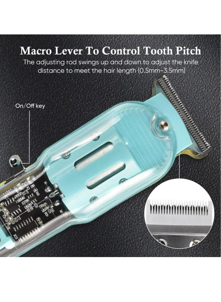 Men Portable Electric Shaver Plus Portable Pocket Comb Detangler Hairbrush