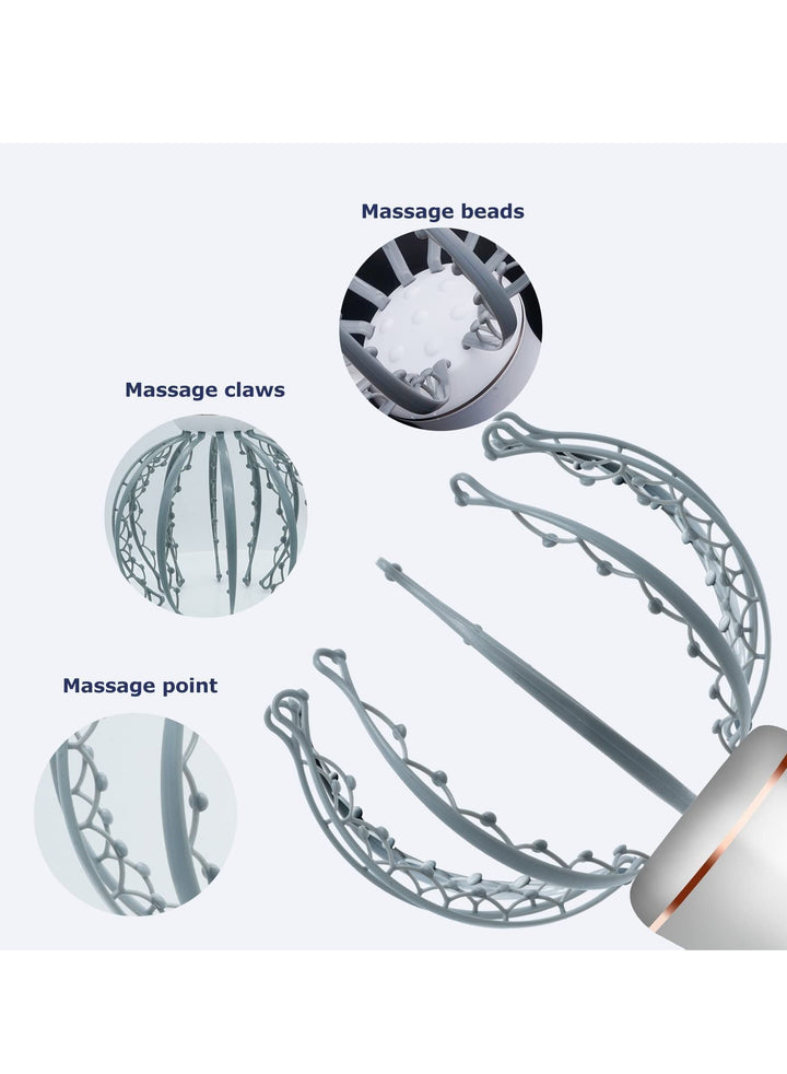 Rechargeable Scalp Massager Hair Stimulation & Stress Relief