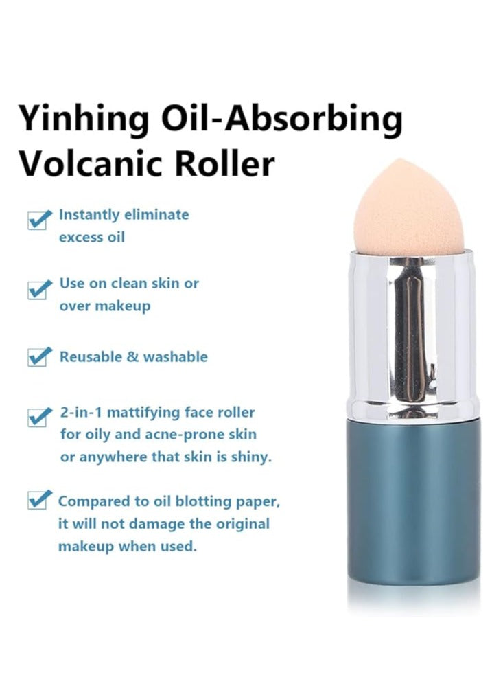 Volcanic Stone Oil Absorption Face Massage Roller