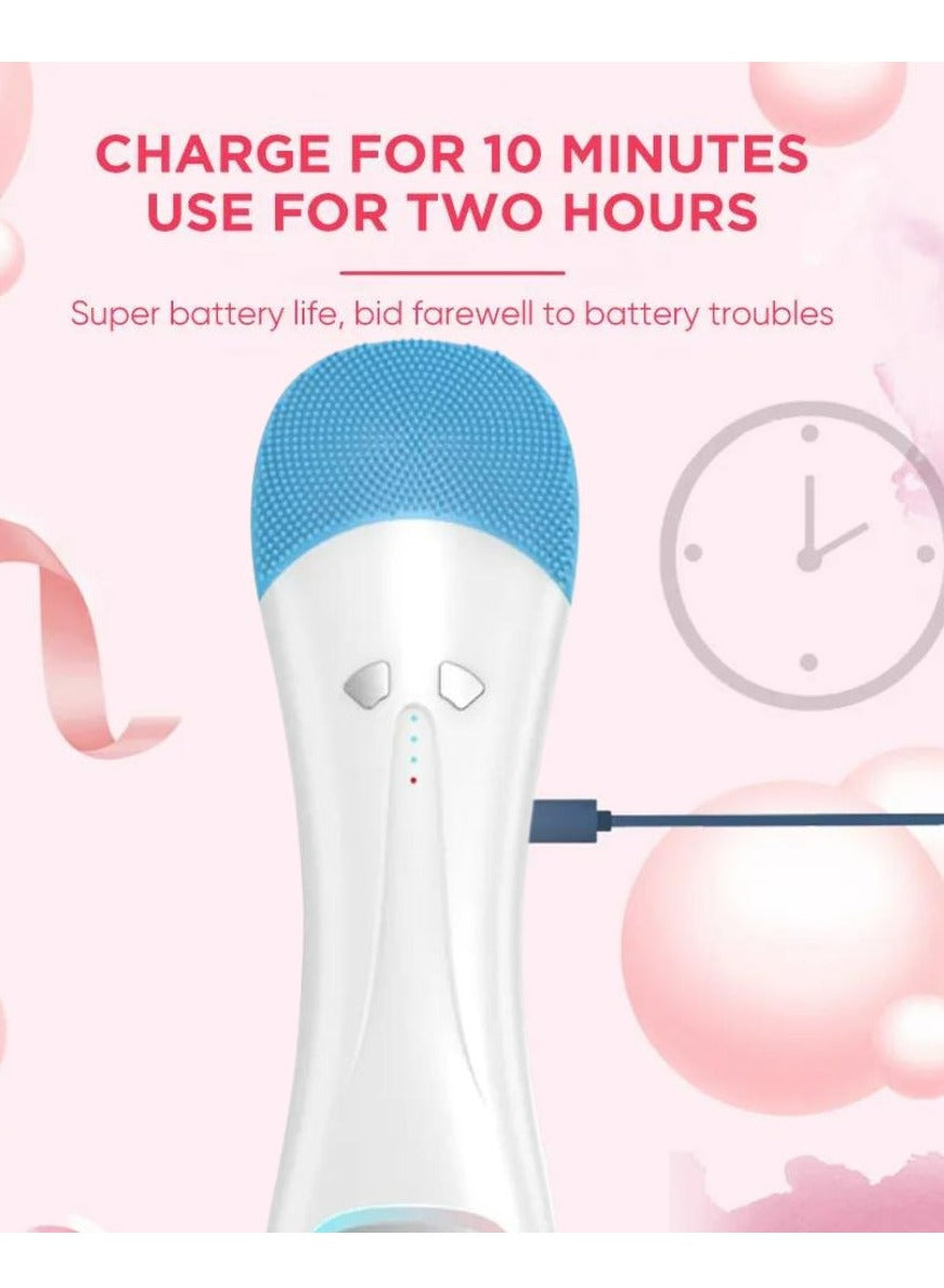 Facial Cleansing Brush Waterproof Electric Reachargeable