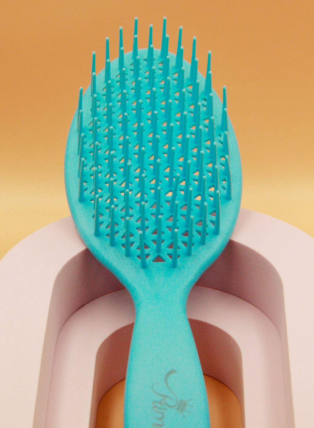 Wet Curly Detangling Hair Scalp Massage Comb- Blue