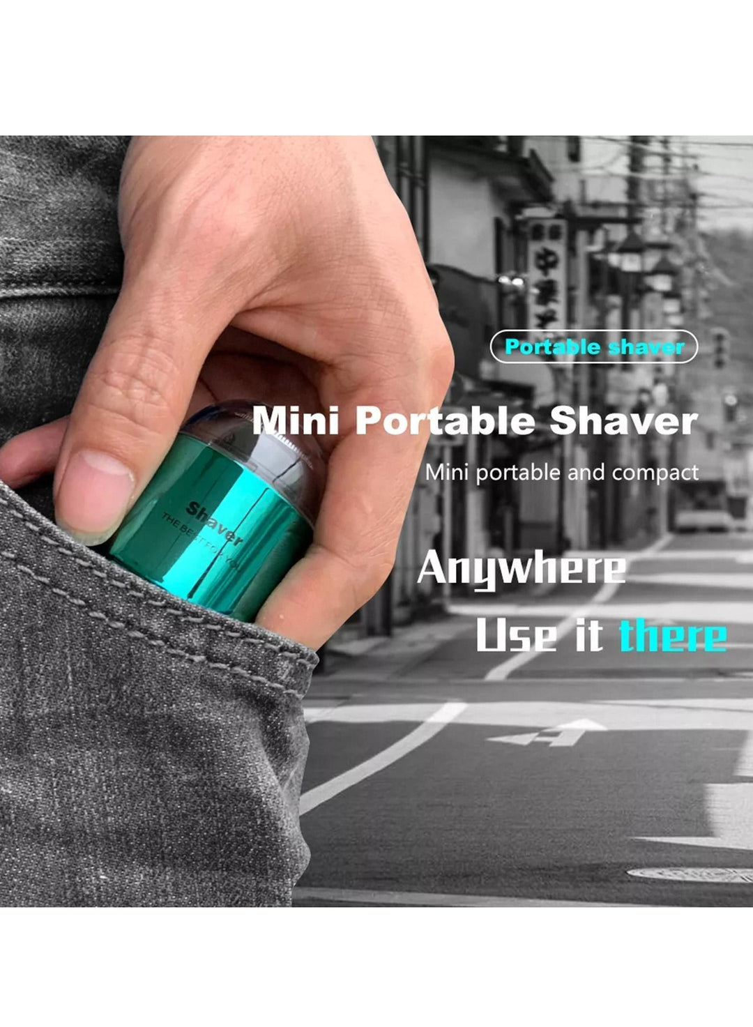 Pocket Size Portable Shaver Electric Razor