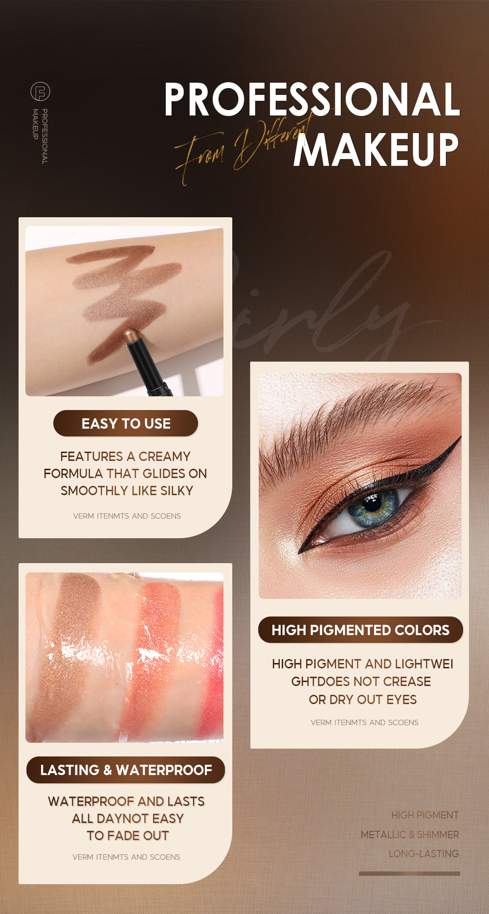 Shimmer Cream Eyeshadow Stick #3 Mars