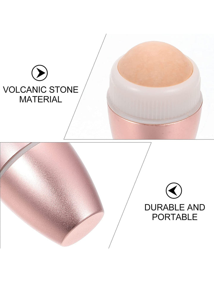 Oil- Absorbing Reusable Volcanic Face Roller